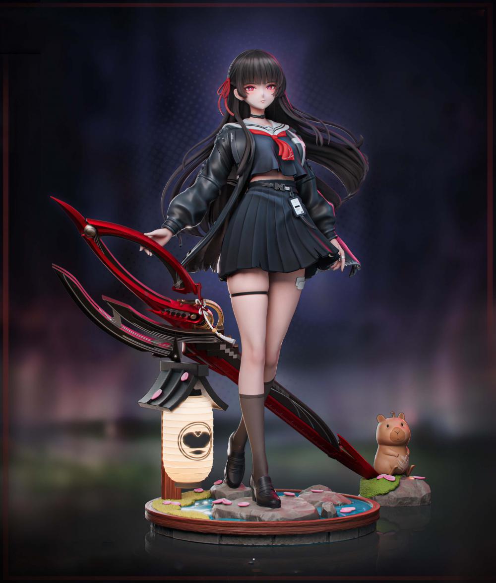 《鸣潮》朽叶千咲3D打印模型