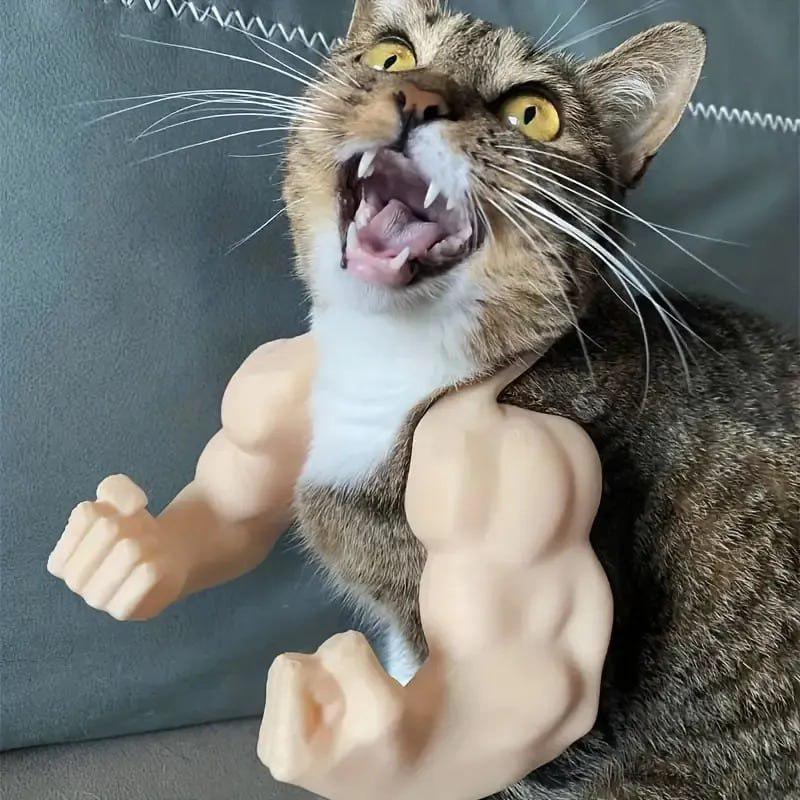 大隻猫。巨手3D打印模型