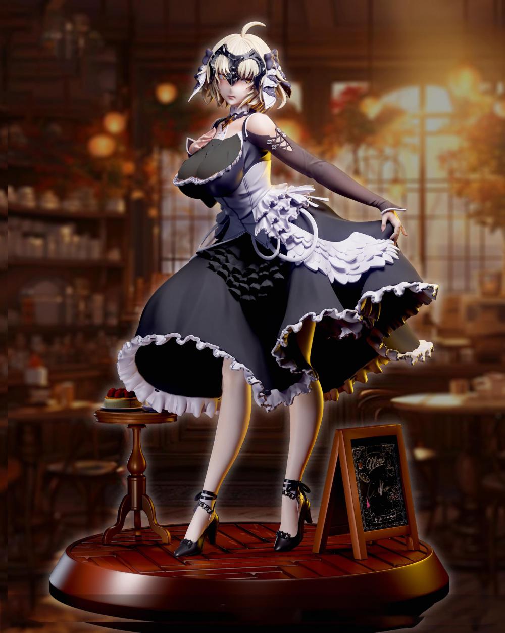 圣女贞德 fate3D打印模型