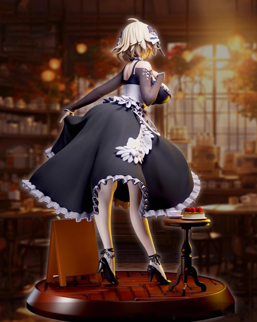 圣女贞德 fate3D打印模型