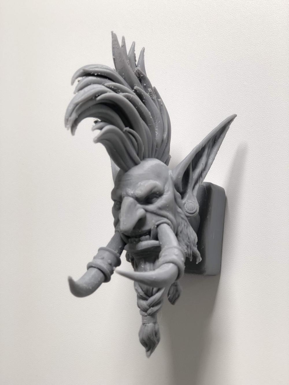 WOW魔兽世界大酋长沃金3D打印模型