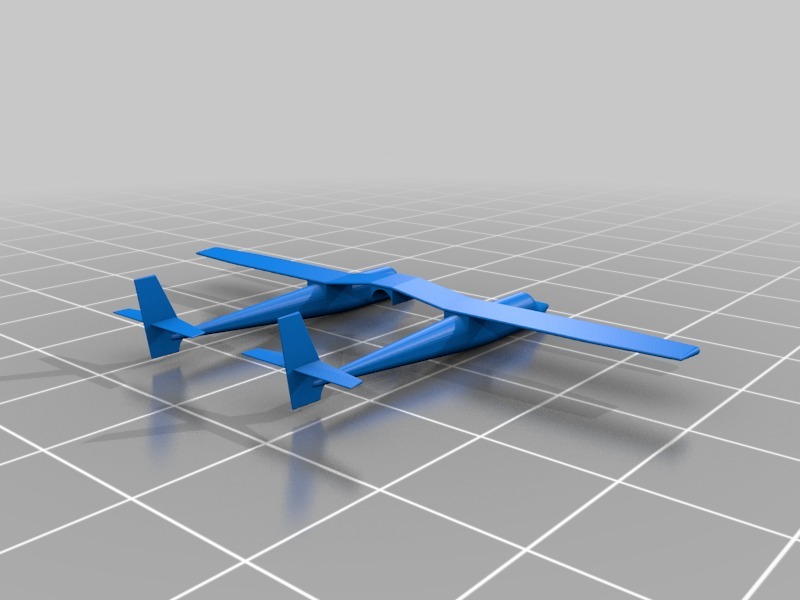 飞机模型3D打印模型