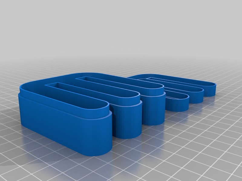 小型收纳盒3D打印模型