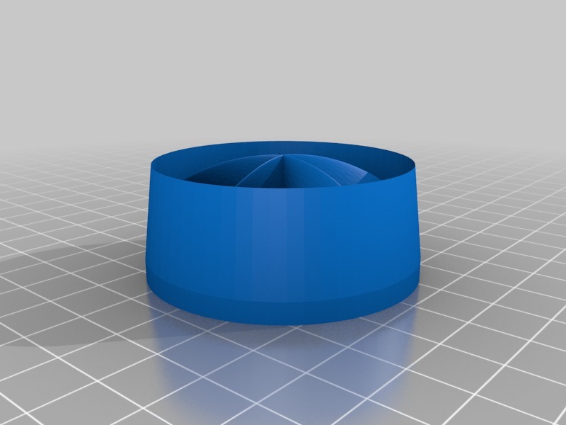 改进的参数螺旋桨3D打印模型
