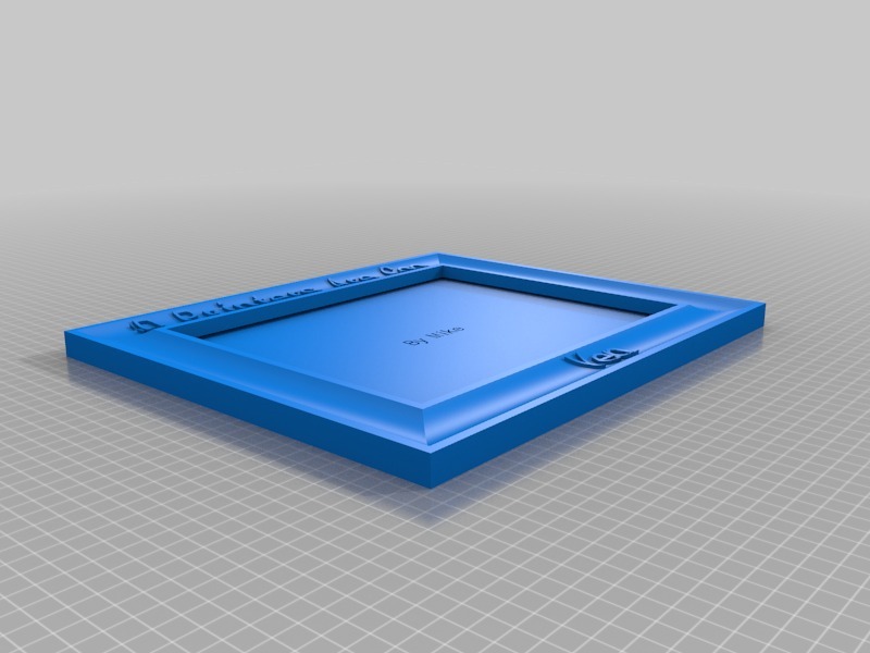相框3D打印模型