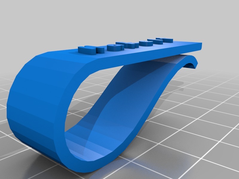 纸夹3D打印模型