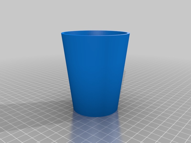可变的玻璃杯3D打印模型