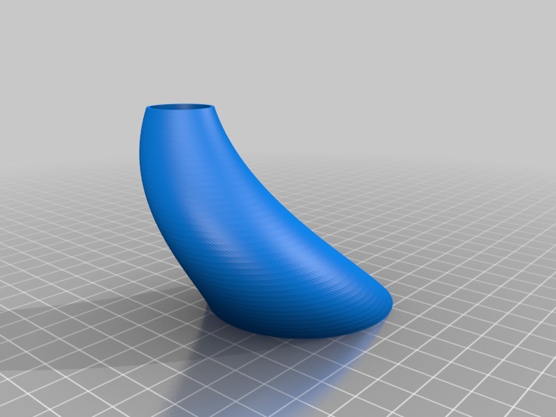 定制的角3D打印模型