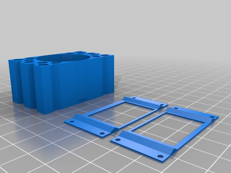 万向阻尼器3D打印模型