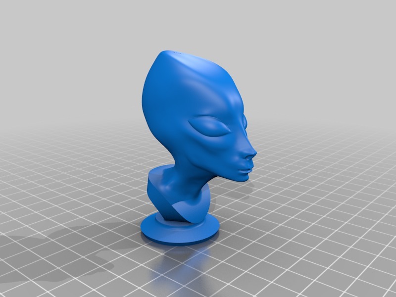 外星人3D打印模型