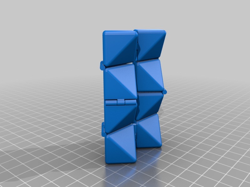 新型立方体3D打印模型