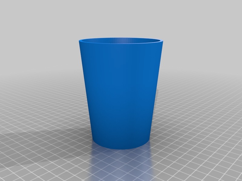 可以调整的玻璃杯3D打印模型