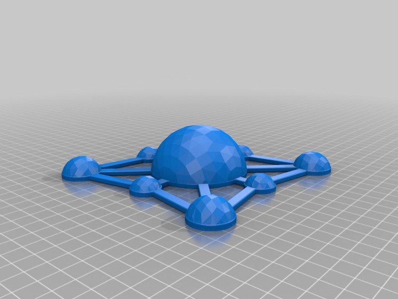 火星大本营3D打印模型