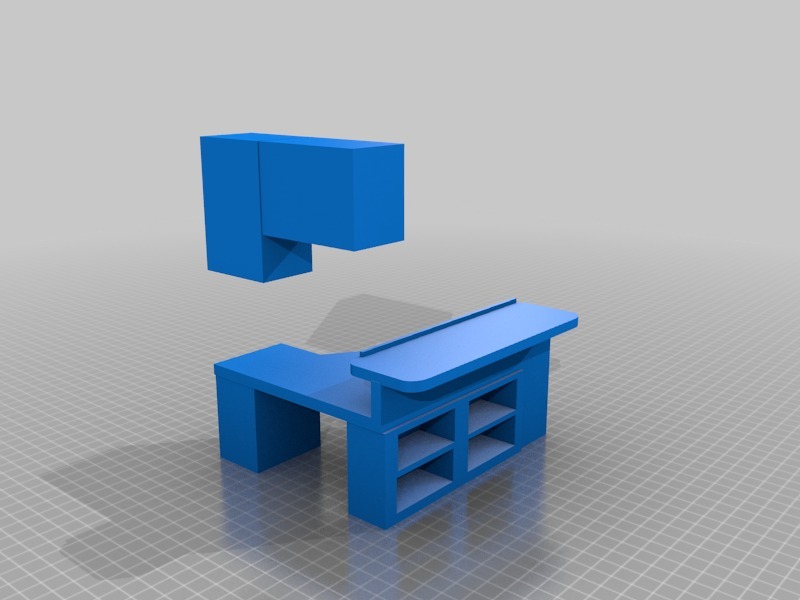 厨房模型3D打印模型