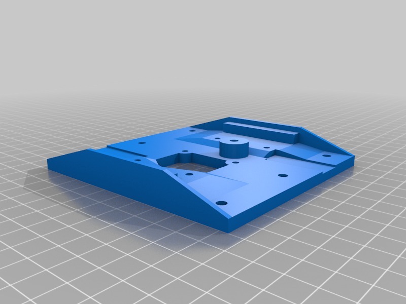 Y型座高刚性类零件3D打印模型