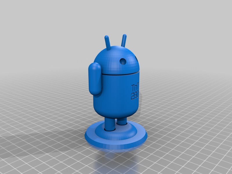 Android模型3D打印模型
