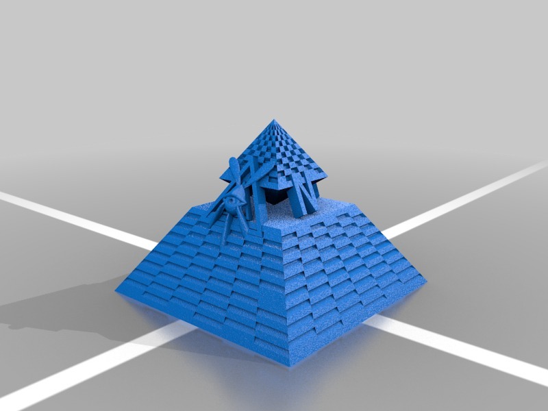 上帝之眼3D打印模型