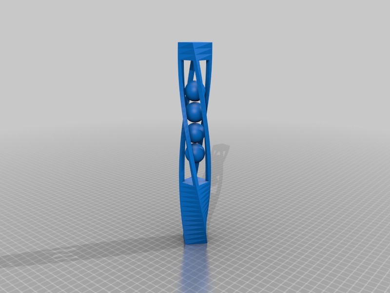 我定制的装球的笼子3D打印模型
