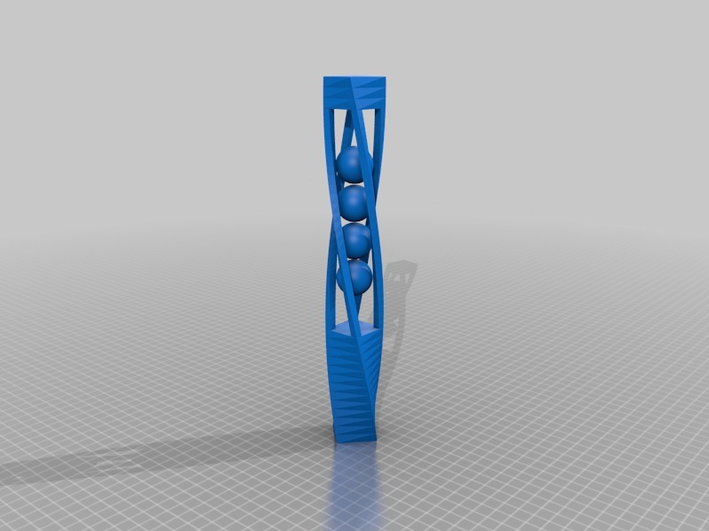 我定制的装球的笼子3D打印模型