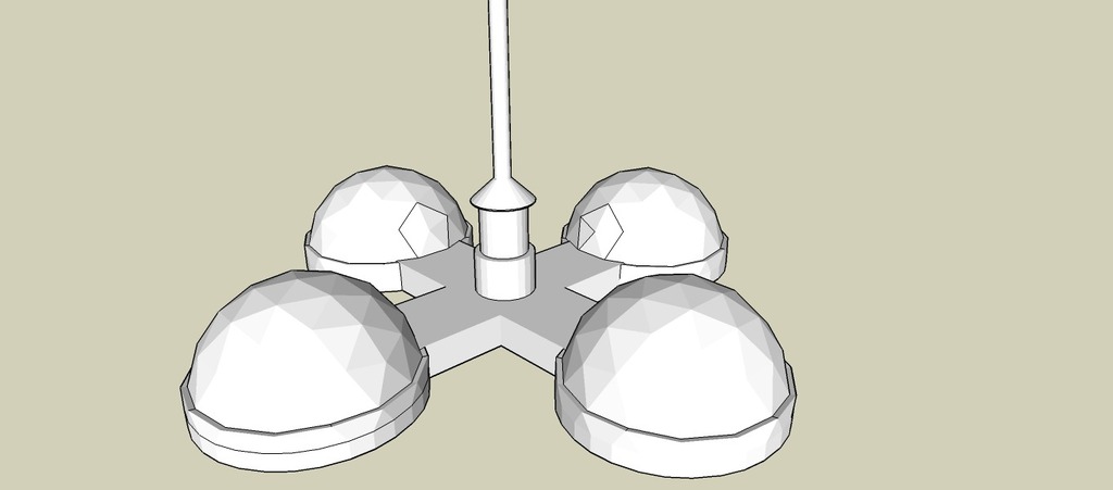 战神定居屋3D打印模型