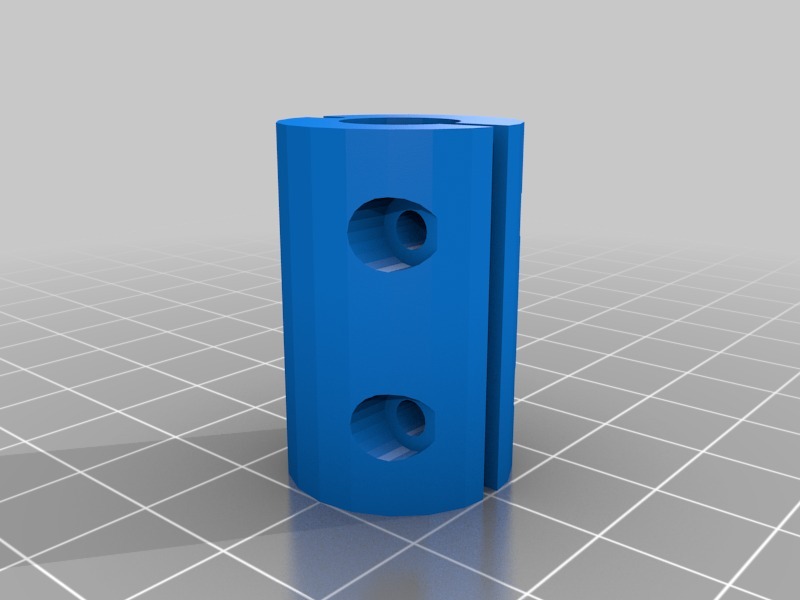 我的自定义轴耦合器3D打印模型