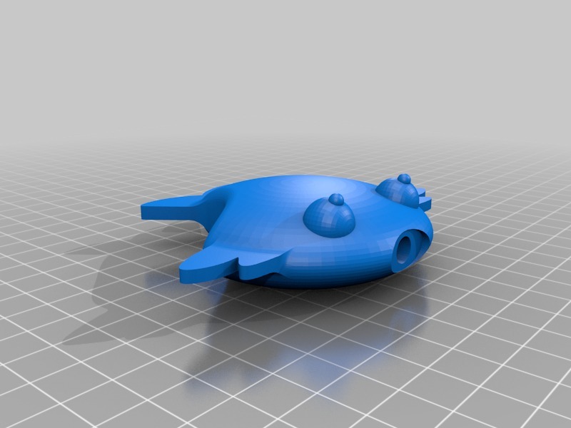 磁性鱼3D打印模型