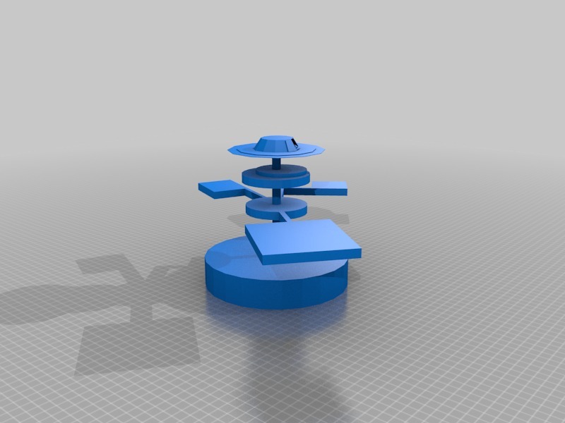 蚂蚁山3D打印模型