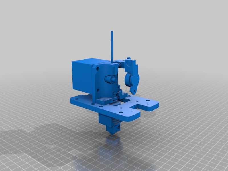 喷头模型3D打印模型