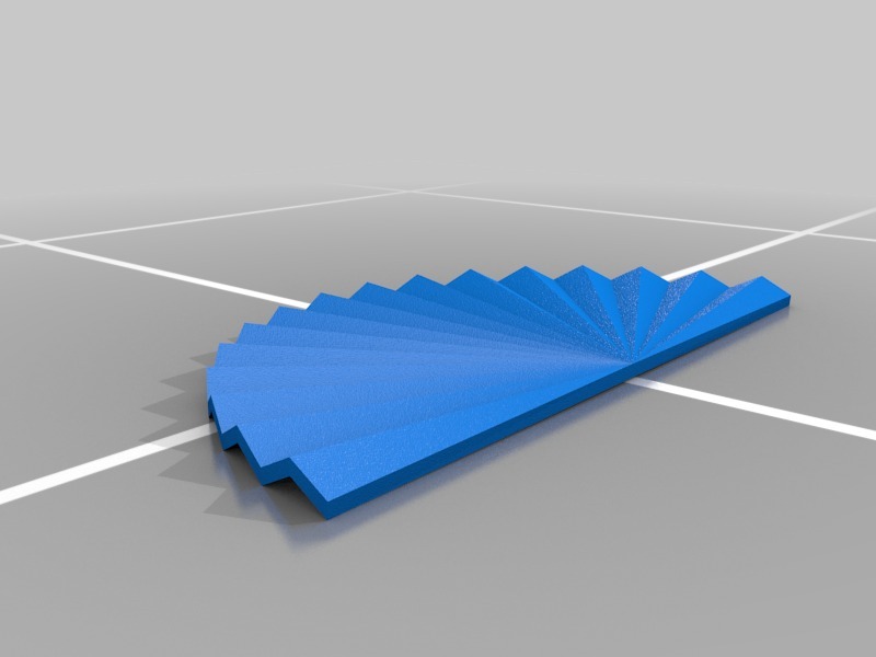测试风扇3D打印模型