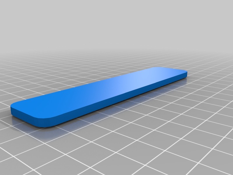 名称标签3D打印模型