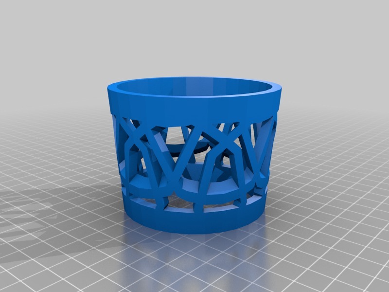 我自定义的咖啡或茶套3D打印模型