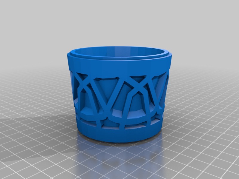 我自定义的咖啡或茶套3D打印模型