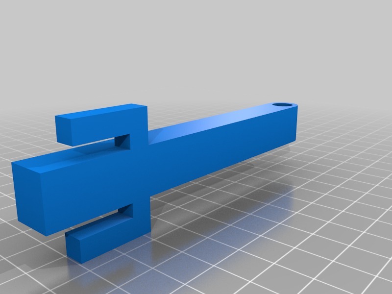 竹篙弹射器3D打印模型