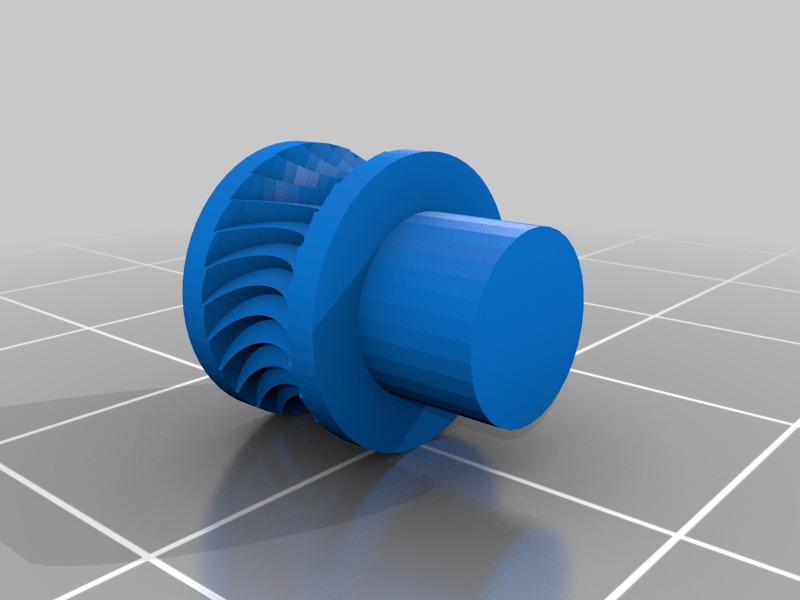 研磨栓3D打印模型