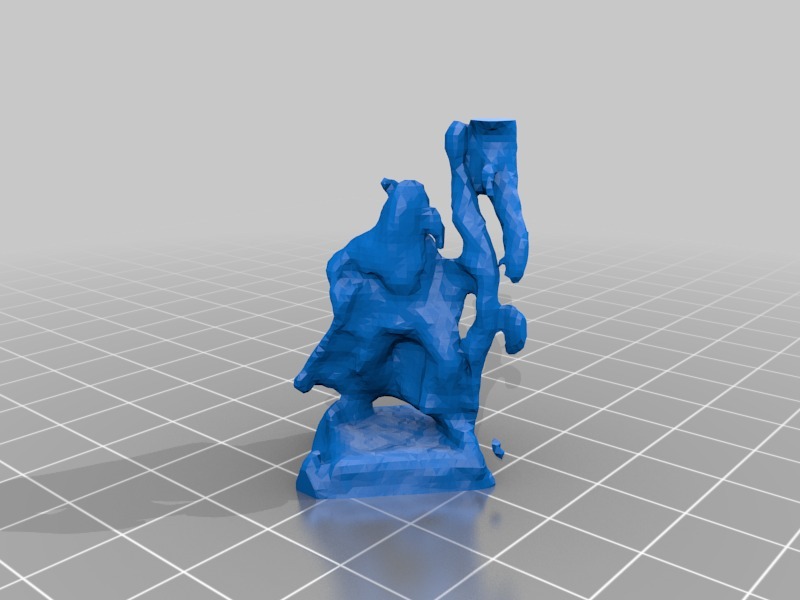 扫描物体模型3D打印模型