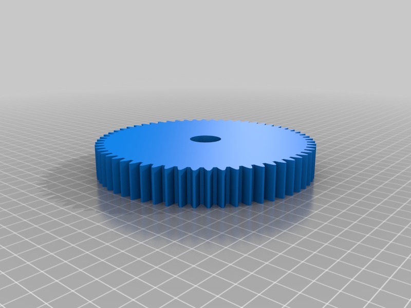 圆柱齿轮3D打印模型