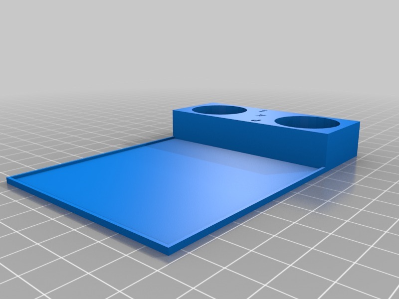 果汁托盘3D打印模型