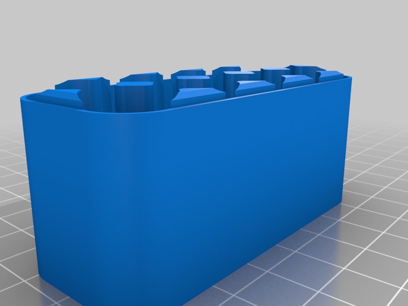 电池收纳盒3D打印模型
