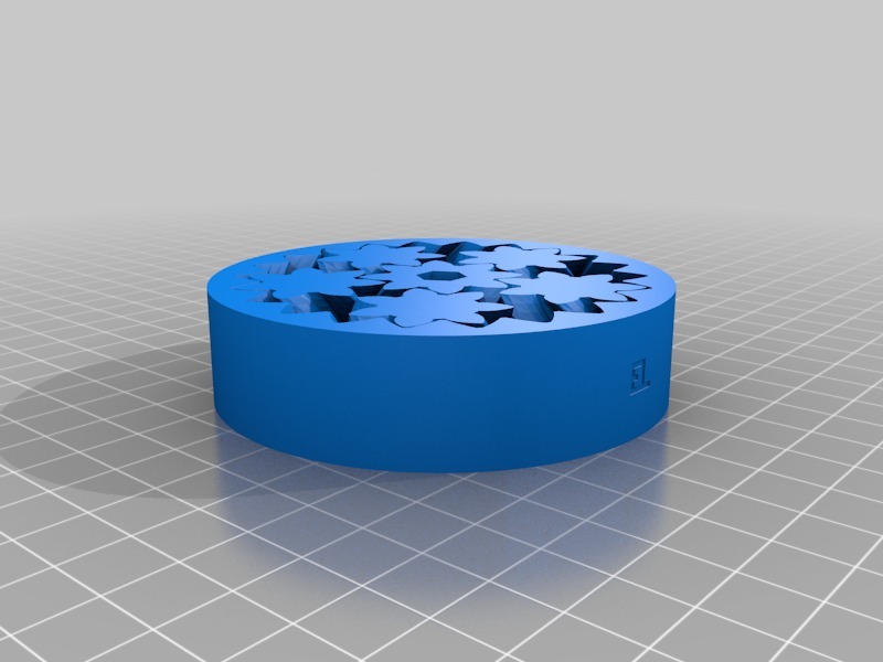 我定制的齿轮轴承33D打印模型