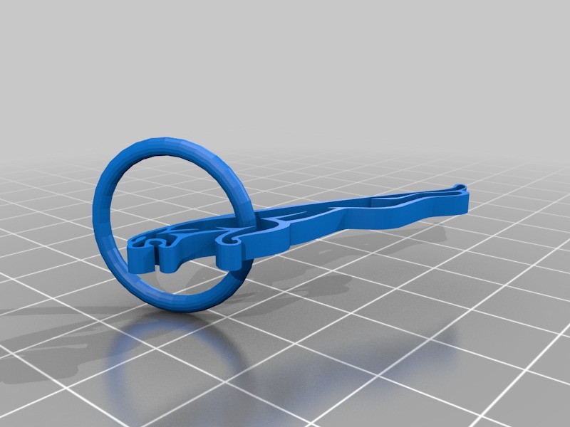 捷豹匙扣3D打印模型