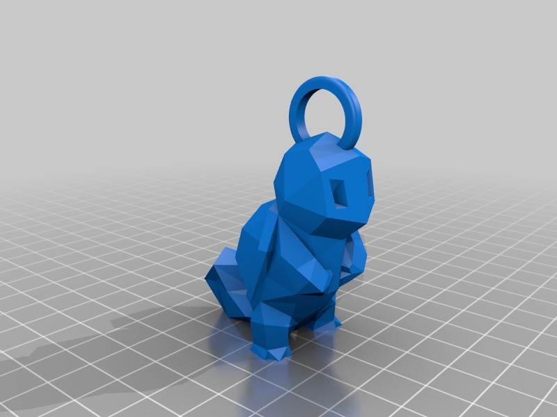 小水龟钥匙扣3D打印模型