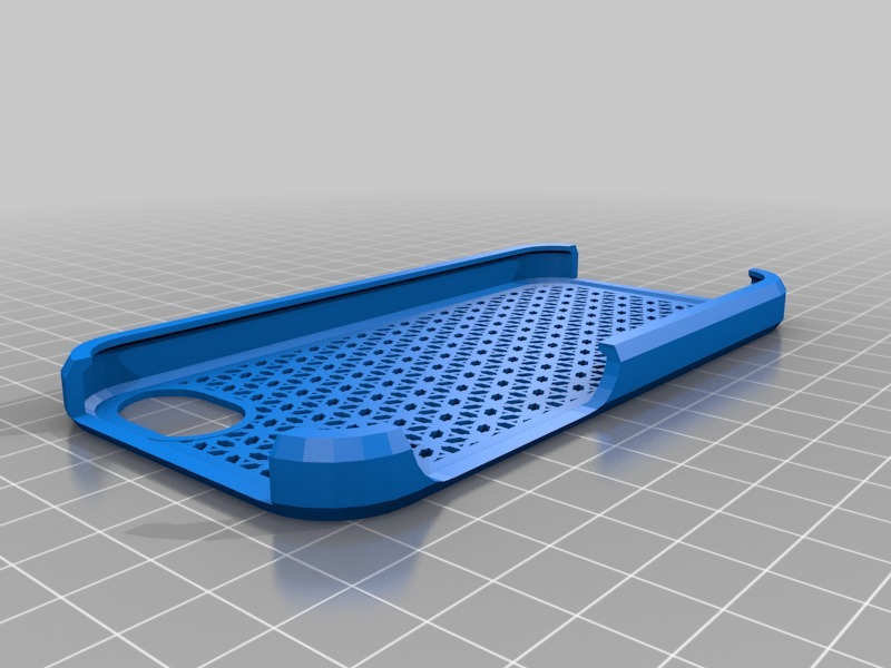 我的定制iPhone外壳3D打印模型