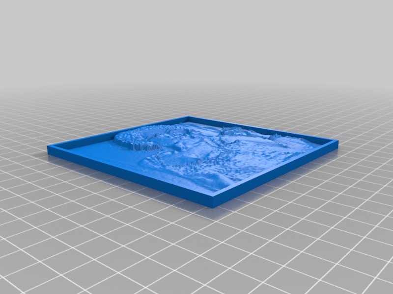 我的自定义Lithophane3D打印模型