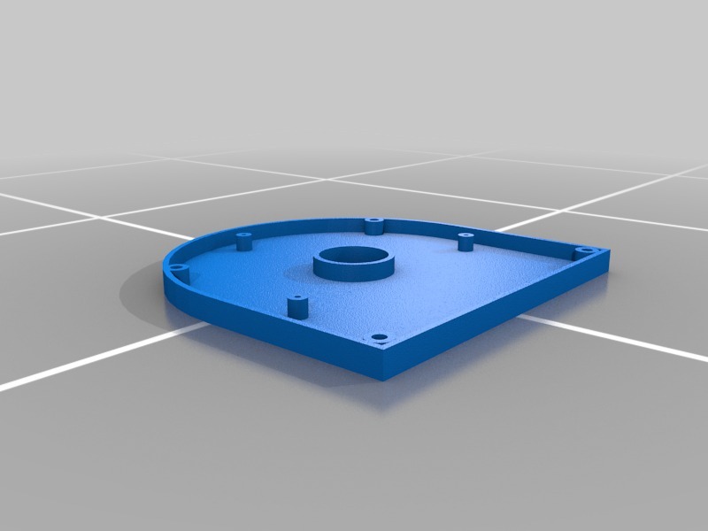 发电机3D打印模型