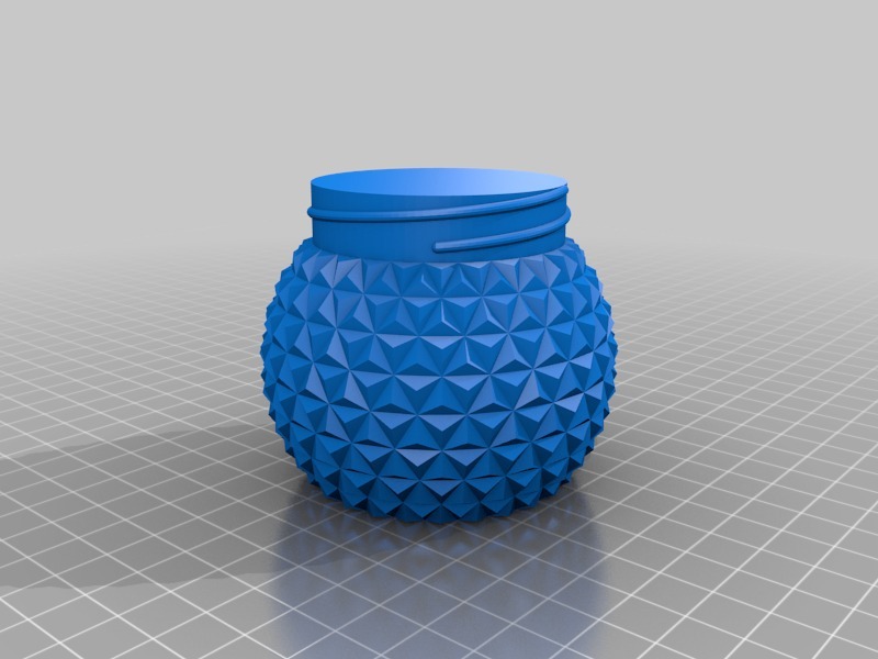 储物罐3D打印模型