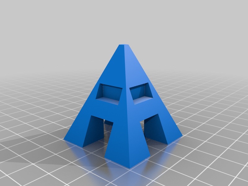 平顶锥3D打印模型