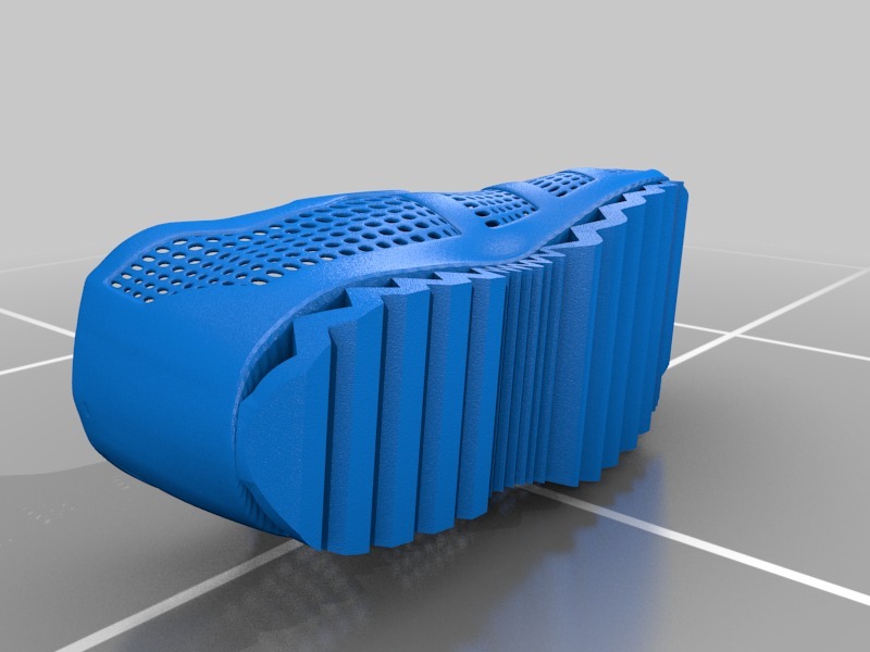 阿迪达斯跑鞋3D打印模型