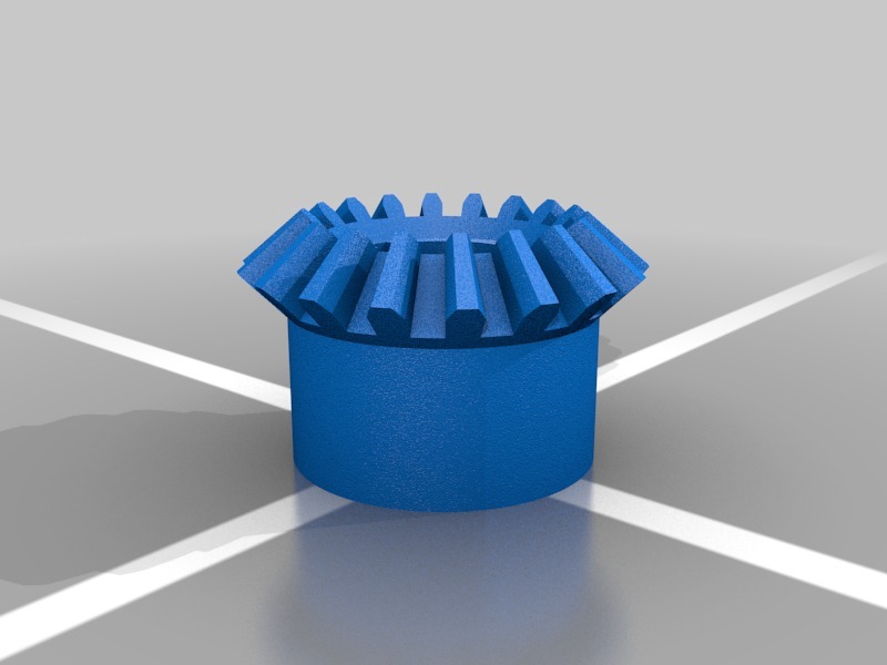 齿轮组件3D打印模型