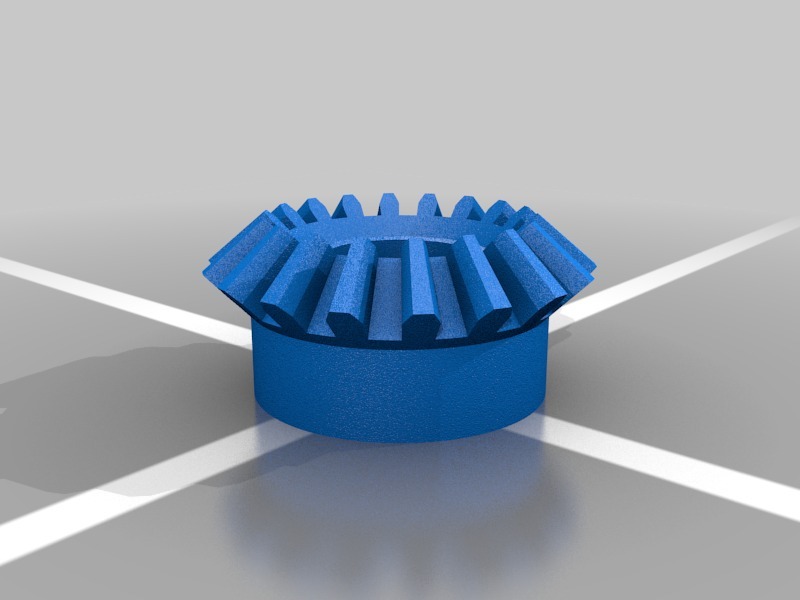 齿轮组件3D打印模型