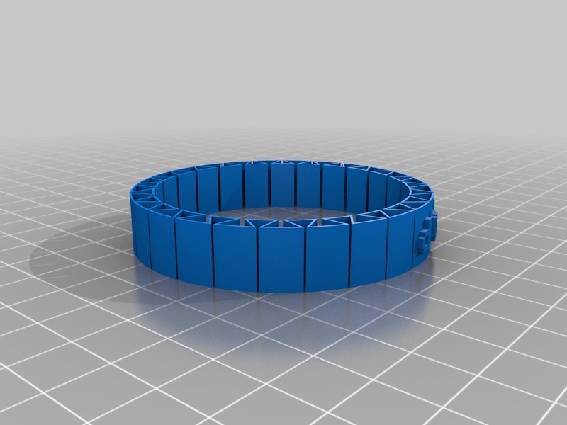 弹性手镯3D打印模型